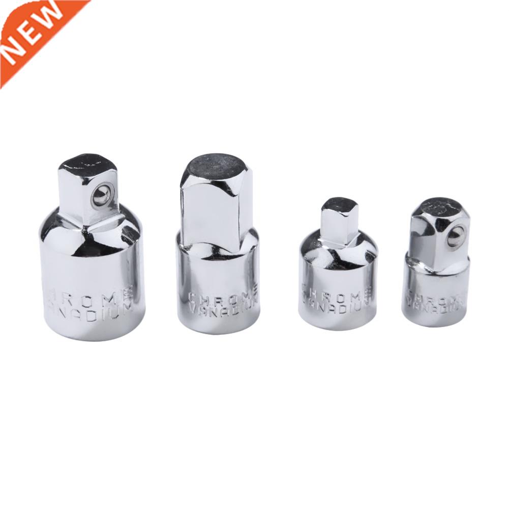 4pcs 1/4 /8 1/2 Drive Socket Adapter Converter Reducer Air