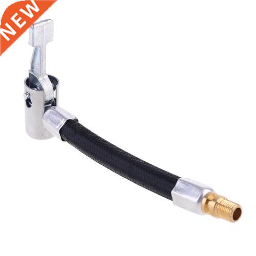 Car Tire Air Inflator Extension Hose Adapter Locking Air Chu