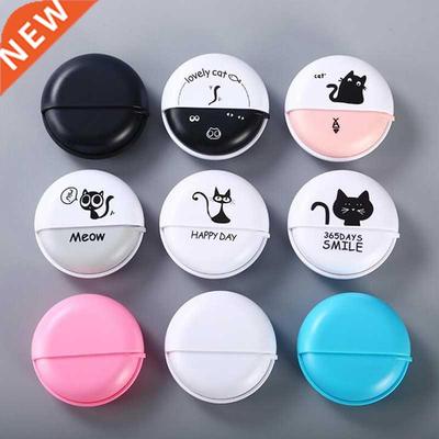 Headphone Cable Box Round Headphone Storage Box Rotating Cov