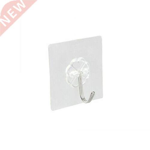 5PCS Load Bearing 10KG Seamless Adhesive Hook Waterproof Tra