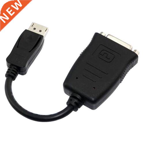 DisplayPort DP Male to DVI 24+ 5 pin Female Cable Adapter Co