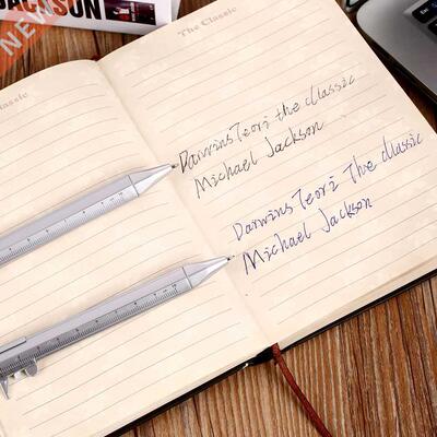 1PCS Ballpoint Pen Multifunction 0.5mm Gel Ink Pen Plastic