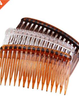6pc/pack Women 16 Teeth Hair Combs Tiaras Girl's Bangs Clip