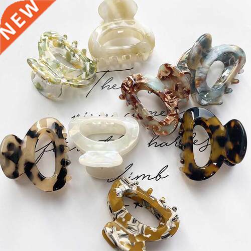 Sweet Mini Acetate Hair Clip for Women Girls Hair Claw Chic