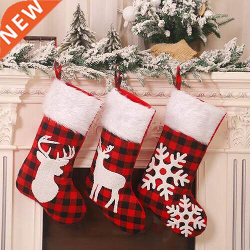 Noel Christmas Decorations for Home Sock Christmas Tree Deco