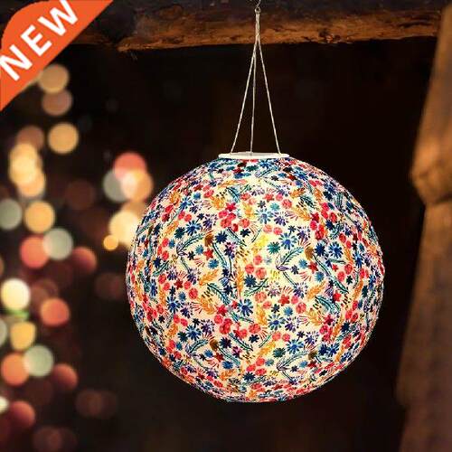 Printed Waterproof Lantern Nylon LED Lantern Home