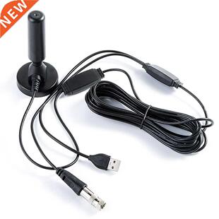Hdtv DTMB USB Amplifier Ground Wave Black Car Television Ant