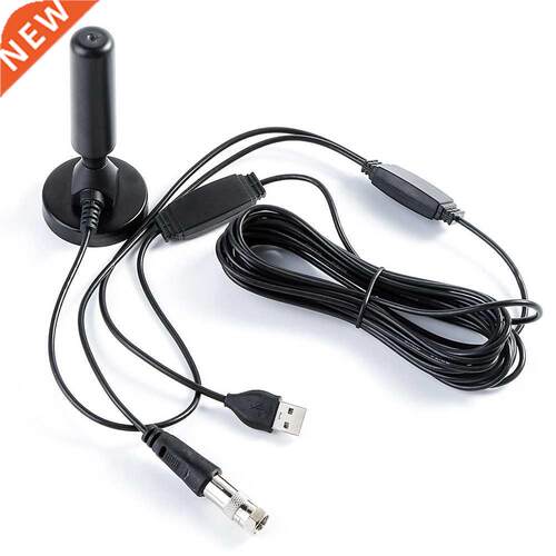 Hdtv DTMB USB Amplifier Ground Wave Black Car Television Ant