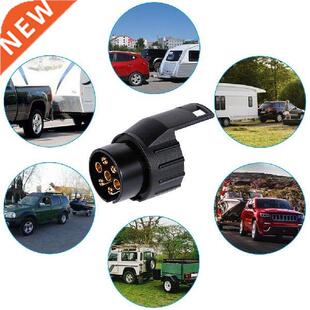 7 Pin To 1 Pin Mini Car Truck Trailer Connector Electric