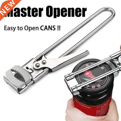 Adjustable Jar Opener Stainless Steel Manual Bottle Lid