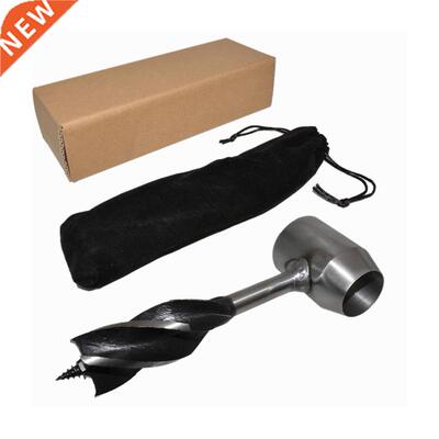 Multifunctional Bushcraft Hand Auger Wrench Wood Drill Peg