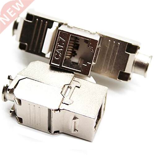 50Pcs RJ45 Cat7 Shielded FTP Zinc Alloy Module Network Jack