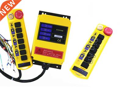 2 Transmitters 8 Channels Hoist Crane Radio Remote Control S