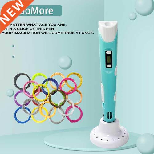 Hot 3D Pen LED Screen DIY 3D Printing Pen PLA Filament Creat