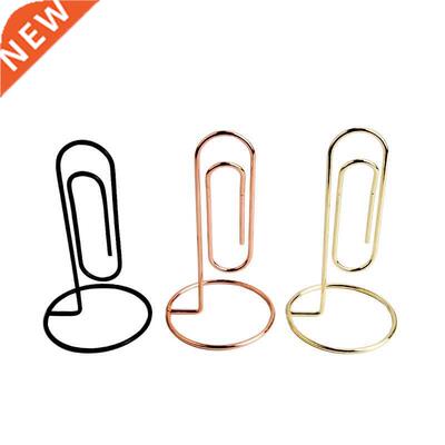 10PC Study Note Holder Offce Desk Paper Clp Memo Holder,