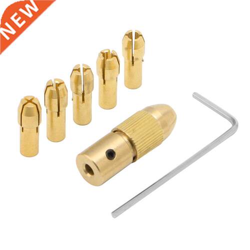 7Pcs 0.5-3mm Small Bit Collet Clamp Micro Twist Tool H02