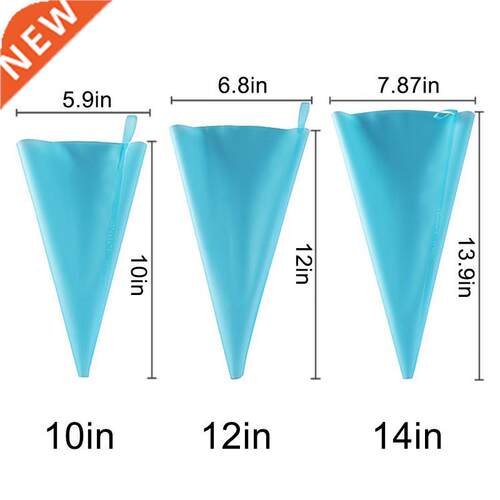 Cake Pastry Bag Anti-slip Silicone Cookie DIY Cake Icing Pip
