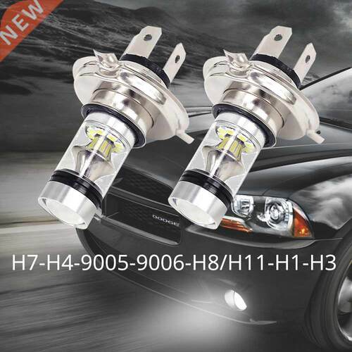 2pcs High Quality Led Car Fog Light H1/H3/H4/H7/H8H11/9005/9