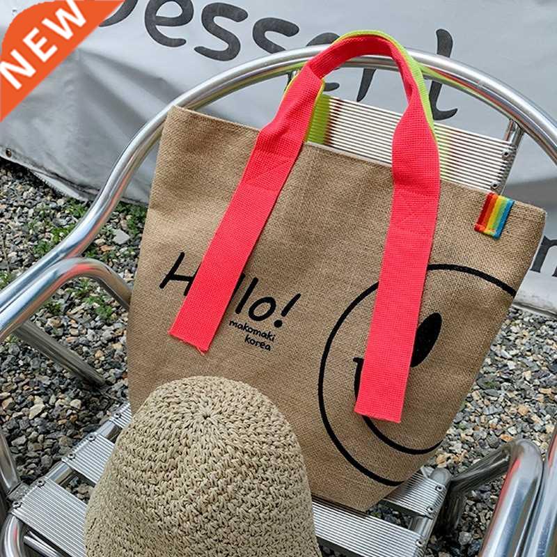 Luxury Designer Handbags For Woman Cute Cotton and Linen Pri