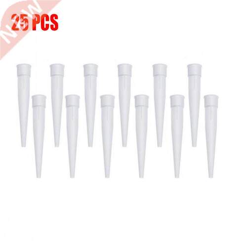 25 PACK SPARE NOZZLES HESIVE CAULK FOR SILICONE For Instal