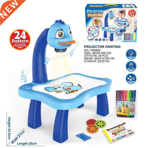 Hot Newest Children Educational Tool Drawing Table Child