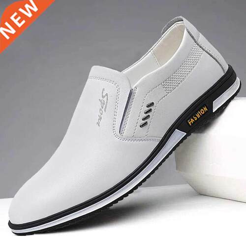 Men's Leather Casual Shoes 2021 Spring Winter Casual Shoes M
