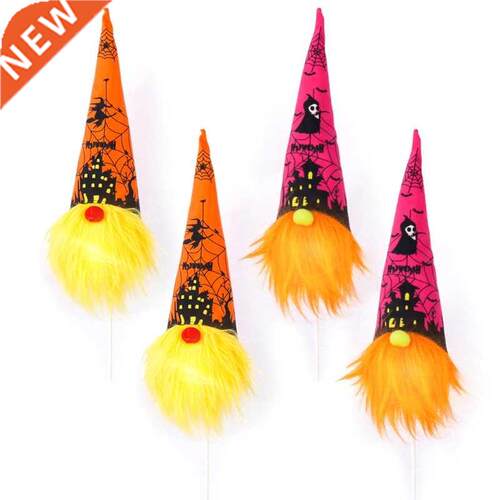 1 Set Halloween Gnomes Plush Ornaments Faceless Doll