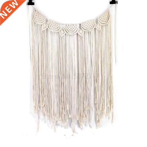 Handmade Knitting Wall Hanging Tapestry Door Window Curtain
