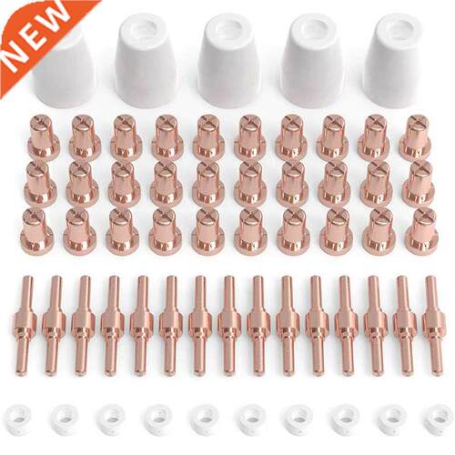60 Pieces of Plasma Cutting Consumables for Cut40 50 Flashli