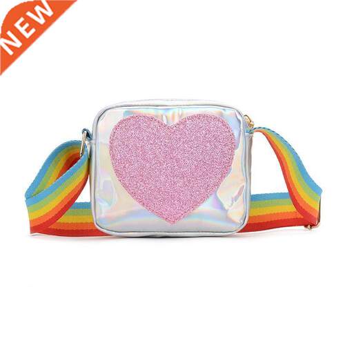 Rainbow Love Little Girls Mini Coin Purse Lovely Children's