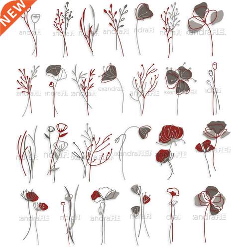 Piggy Craft metal cutting dies cut die mold 2022 New Flower