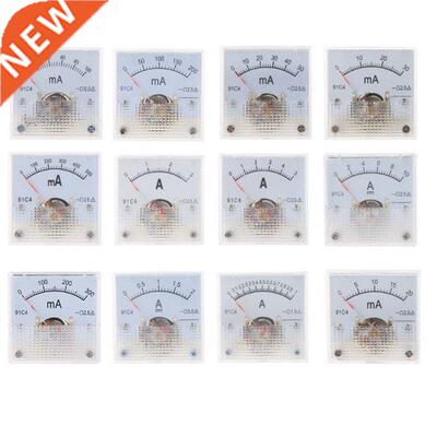 Mechanical Ammeter DC Analog Current Meter Panel Mechanical