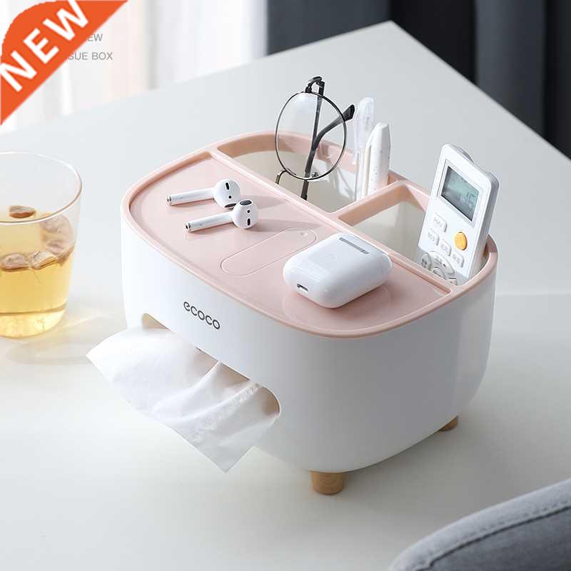 Home Kitchen Desk Tissue Case Plaic Cover ABS Tissue Holde
