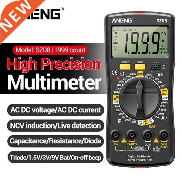 ANENG Digital Multimeter SZ08 LCD Color Display DC AC220图片