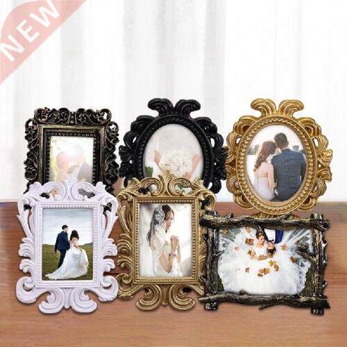 Hollow Design Oval/Rectangle Photo Frame Picture Holder