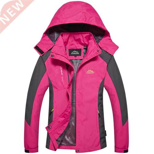 Outdoor Climbing Waterproof Jacket Women Windproof Raincoat