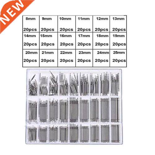 60Pcs/Set Watch Spring Bar Watch Band Link Pins Remover Rep