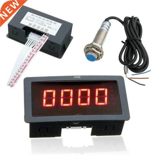 RPM Speed Meter Durable Rectangle With Hall Switch Measuring