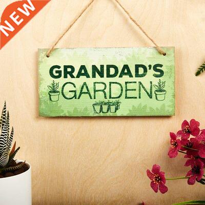 Garden Wooden Sign Decorative Plaques Friendship Wooden Pend