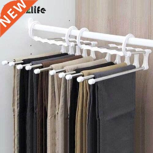 vanzlife multi-layers stainless steel pants hangers home