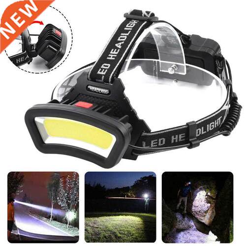 BKGHT TH-T123 600LM COB LED Headlamp USB Rechargeable 4 Mo