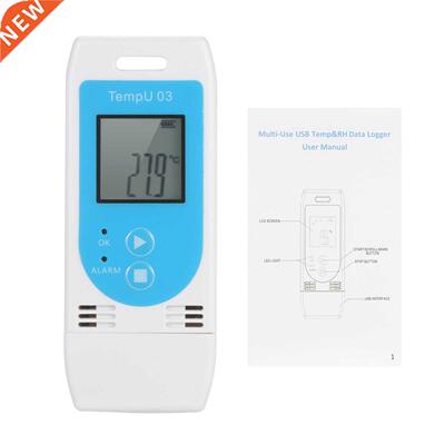 Mini Data Logger USB Temperature Humidity Reusable RH TEMP