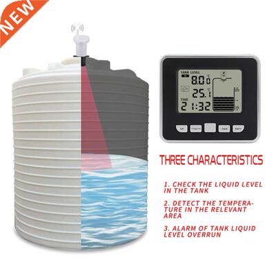 Ultrasonc Water Tank Level Meter Sensor w/Temperature Low