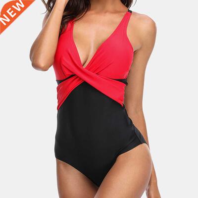 2021 Women	s swimsuit Swimwear Bikini One Piece Push-