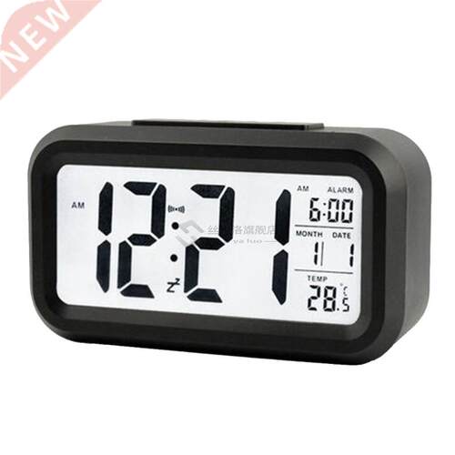 Electric Desktop Table Clock Electronic Alarm Digital Big LE