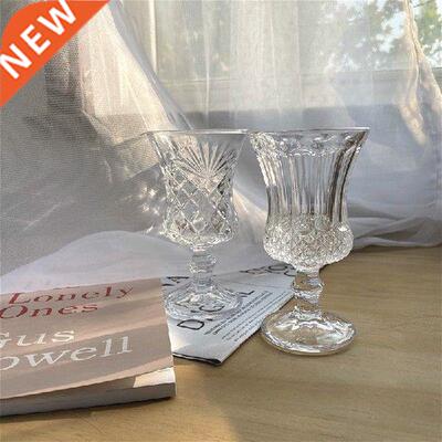 150Ml 2Pcs/Set Classical Relief Footed Carved Red Wine