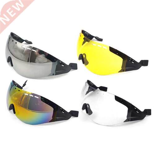 Road Bicycle Helmet Lens Cycling Aero Helmet Sun-visor Goggl