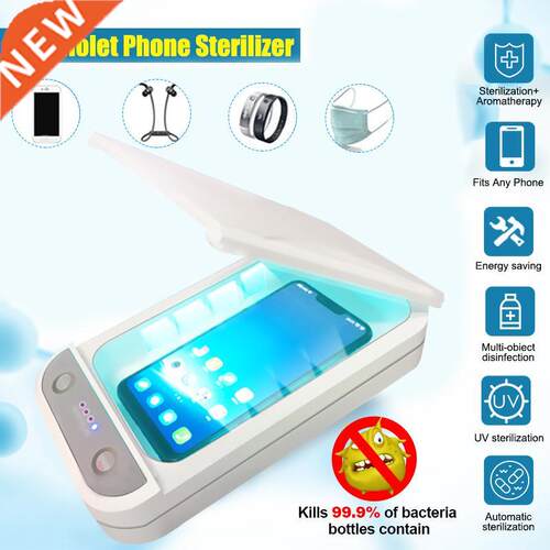 Phone Sterilizer Box UV Light Jewelry Cleaner Personal