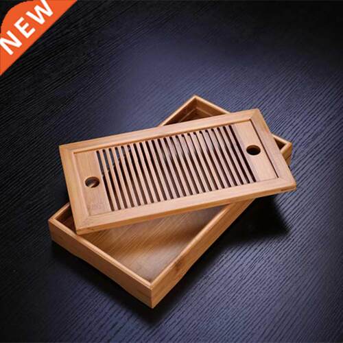 Bamboo Tea Tabl Tray High Quality 25*14*.5cm Chinese Solid