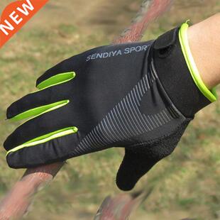 1 Pair Bike Bicycle Gloves Full Finger Touchscreen Men Women